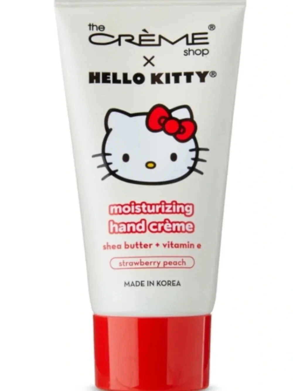 The Creme Shop Hello Kitty Moisturizing Hand Cream Strawberry Peach